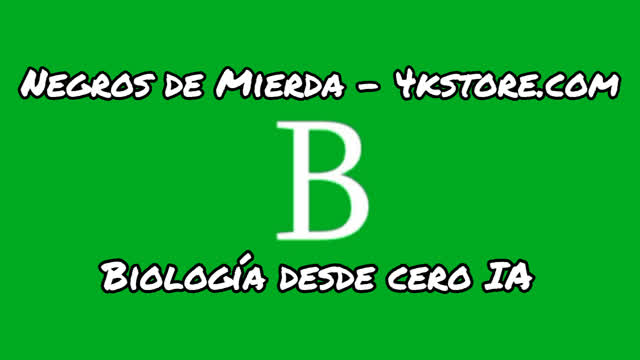 Negros de Mierda - 4kstore.com (Biología desde cero IA)