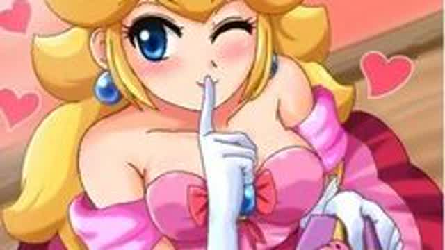 princess peach fan cute