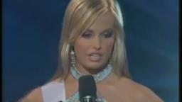 Miss Teen USA 2007 - South Carolina answers a question