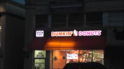 DUNKIN' DONUTS AT NIGHT