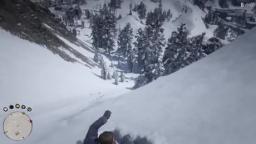 Sliding down a mountain