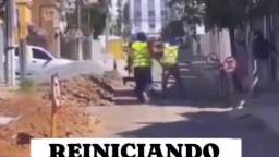 Obrero vs motociclista