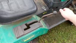 KGro PowerPro riding mower start and throttle