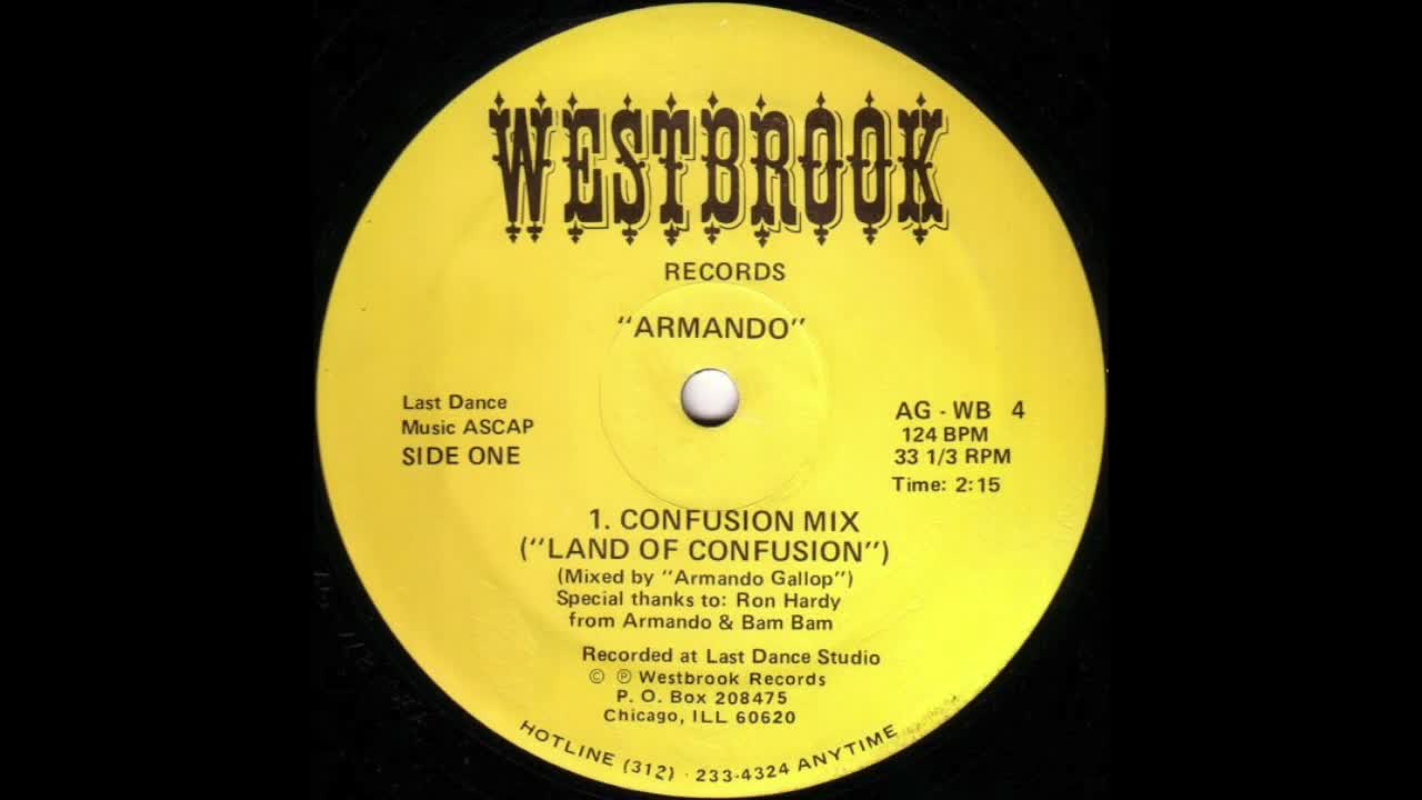 Armando - Land of Confusion (Confusion Mix)