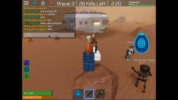 playing roblox zombie rush with my freinds!