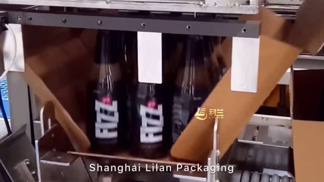 Fall type case packer #casepacker #machine #packing #factory #foryou