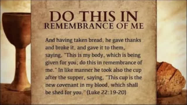 Jesus' Passover/The Last Supper (Luke and John). (SCRIPTURE)