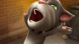 talking tom comida