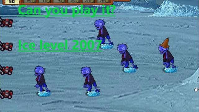 pvz ice level restored