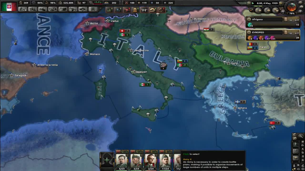 Hearts of Iron 4: MUSSOLINI e l'avventura ergastolante per il DOMINIO MONDIALE! [LOQUENDO]