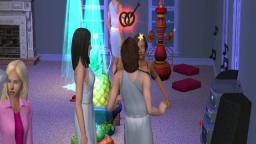 a party with my sim's friends