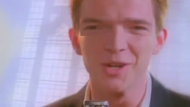 Never Gonna Give You Up-REVERSED W LYRICS