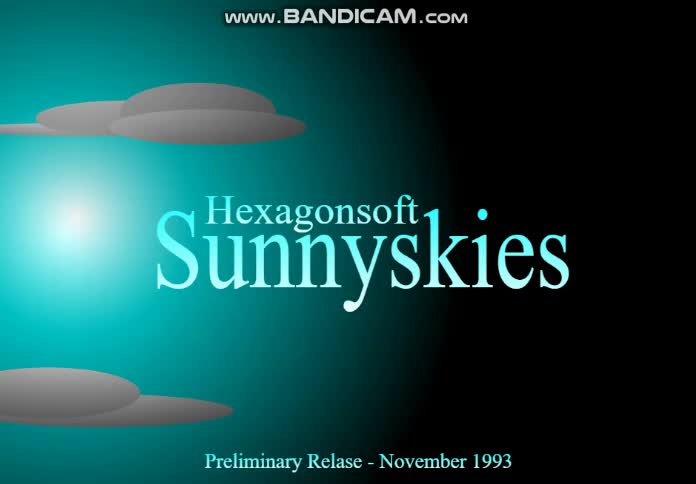 Hexagonsoft: Sunnyskies (OS Mockup)