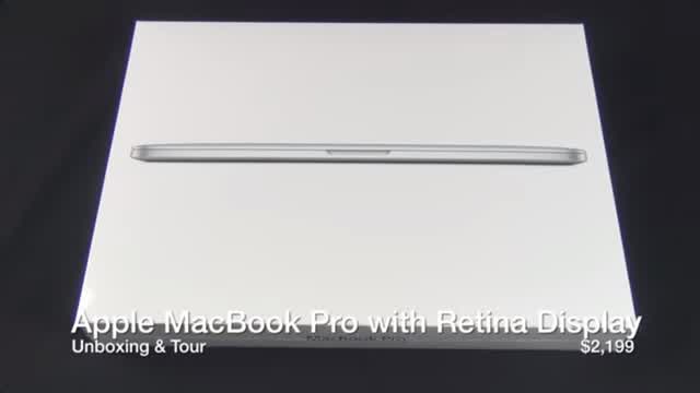 New Retina MacBook Pro Unboxing and Tour