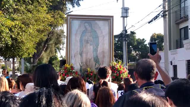 Recorrido de la procesión de Nuestra Señora de Guadalupe en Mazatlán, 12 de diciembre de 2024 02