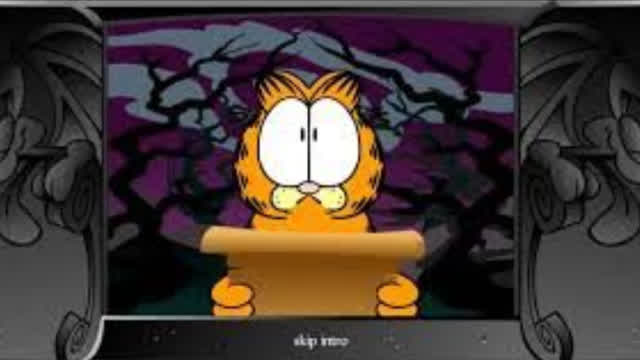 Garfield's Scary Scavenger Hunt Playthrough and Extras