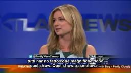 Emily VanCamp KTLA5 Interview - SUB ITA