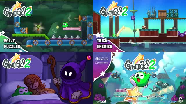 Gimmick 2 (Nintendo Switch) Available Now! Launch Trailer [Sunsoft is back in business Baby!]Gimmick