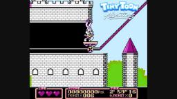 Tiny Toon Adventures 2 Trouble in WackyLand (NES) - Babs Bunny's Roller Coaster Ride From Hell Stag