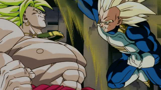 Dragon Ball Z Movie Vegeta Vs Broly Original Japanese