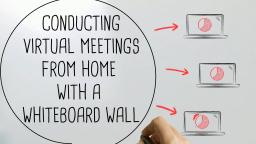 Exactly How to Conduct Virtual Conferences From Your Home With A Whiteboard Wall