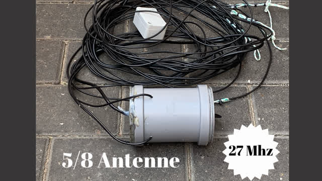 27Mhz 5/8 CB Funk Antenne selber bauen