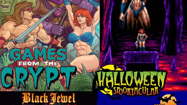 Games From The Crypt 2023 - Black Jewel Reborn (Sega Genesis Homebrew Demo)