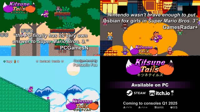 Kitsune Tails - Official Accolades Trailer [Available Now on PC/Steam]