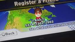 If anyone wants to Play Mario kart Wii with me here is my friend code!