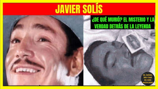 ⭐️¿De qué murió JAVIER SOLÍS el misterio y la verdad detrás de la leyenda?⭐️