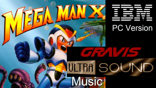 MegaMan X IBM PC MS-DOS Version Music Mod Gravis UltraSound (PPL161) instrumentation Test