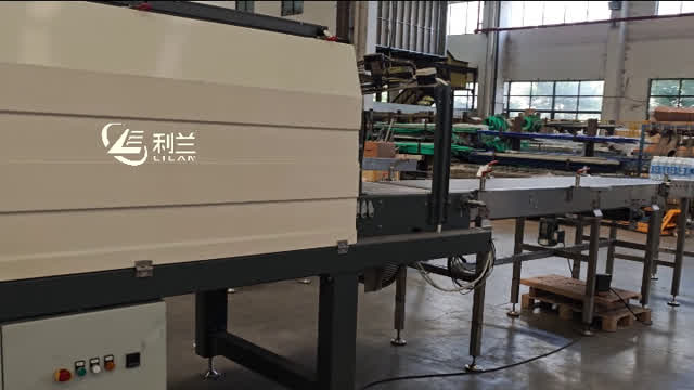 The video of the shrink filming machine for bottles #machine #packing #factory #foryou