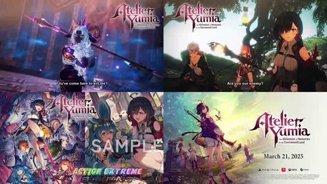 Atelier Yumia: The Alchemist of Memories & the Envisioned Land (Sneak Preview Trailer 3)