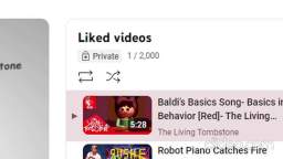 2000 LIKED VIDEOS!