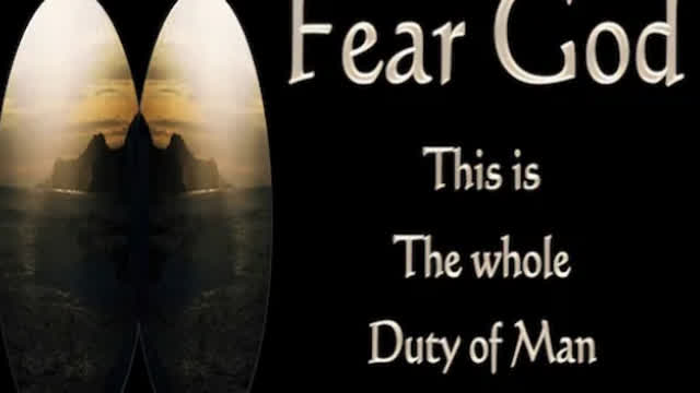 Fear God, Not People. (SCRIPTURE)