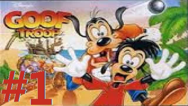 Let´s Play Goof Troop (Deutsch) - Teil 1 Gestrandet auf Spoonerville-Island!