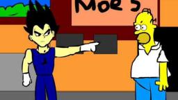 Homero vs Vegeta